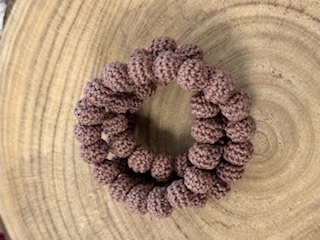 Häkelkugeln 13mm mit Fädelloch