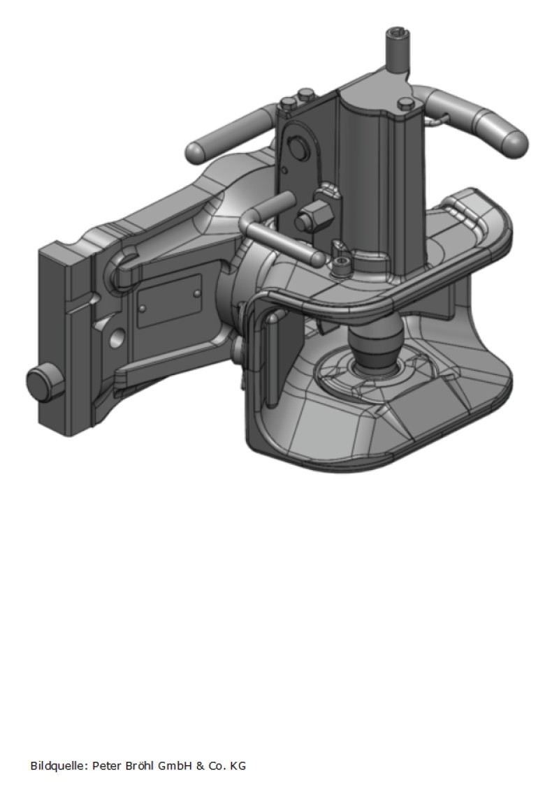 Scharmüller Zugmaul / Anhängerkupplung 330 mm