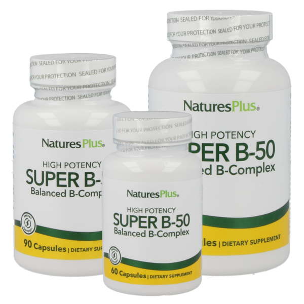 Natures's Plus Super B-50 180 Kapseln
