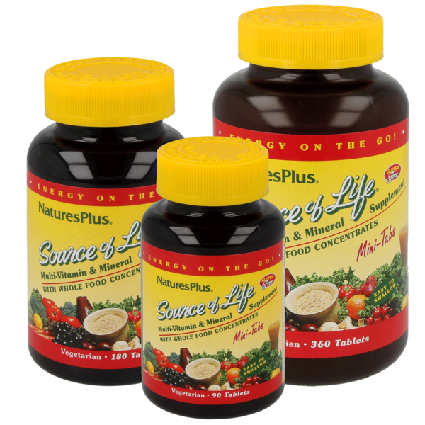 Natures Plus Source of Life Mini-Tabletten - Packungsgr ße:…