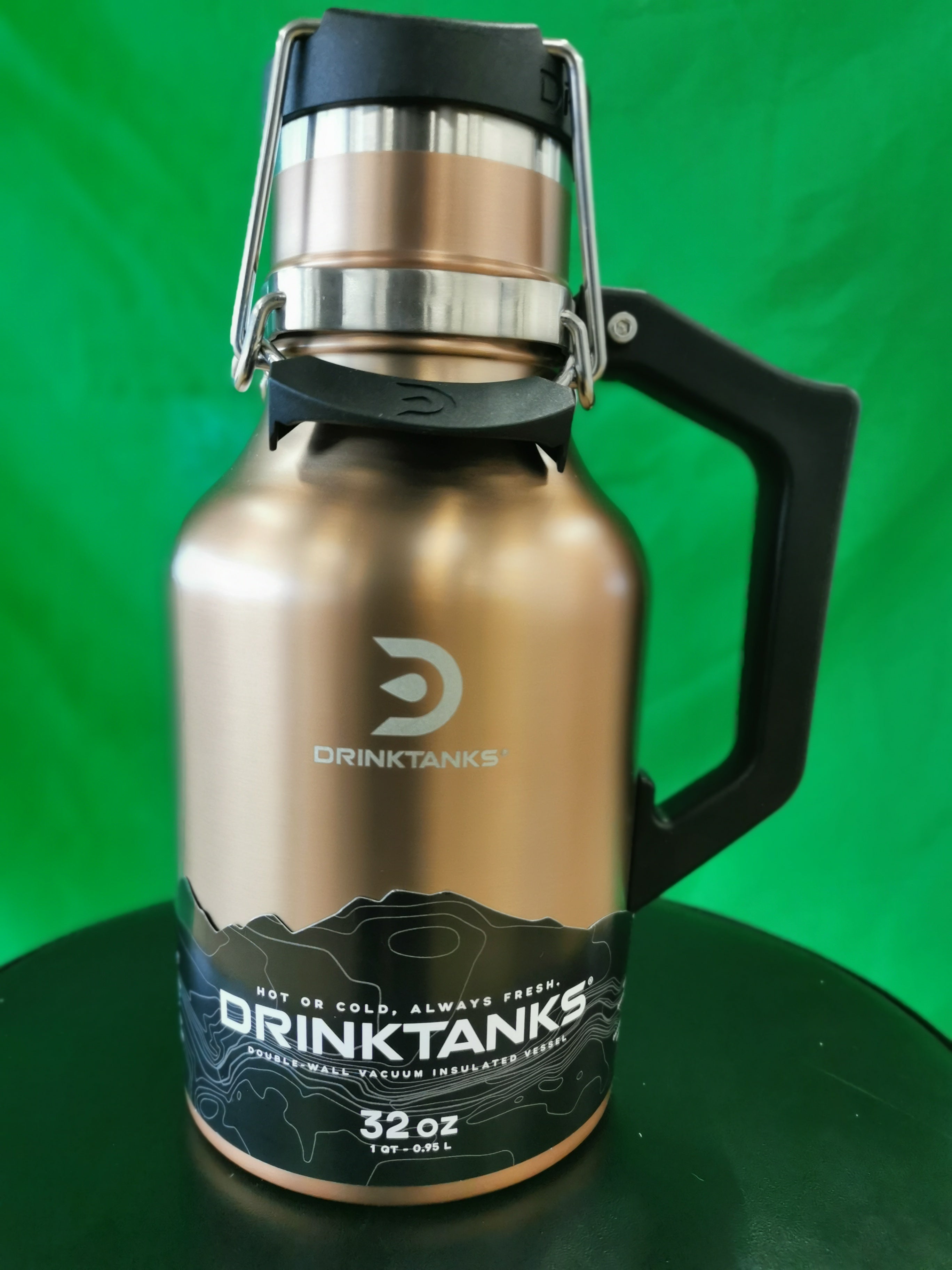 DrinkTanks 32 oz, 0,96L Edelstahlflasche Doppelwandig-Restp…