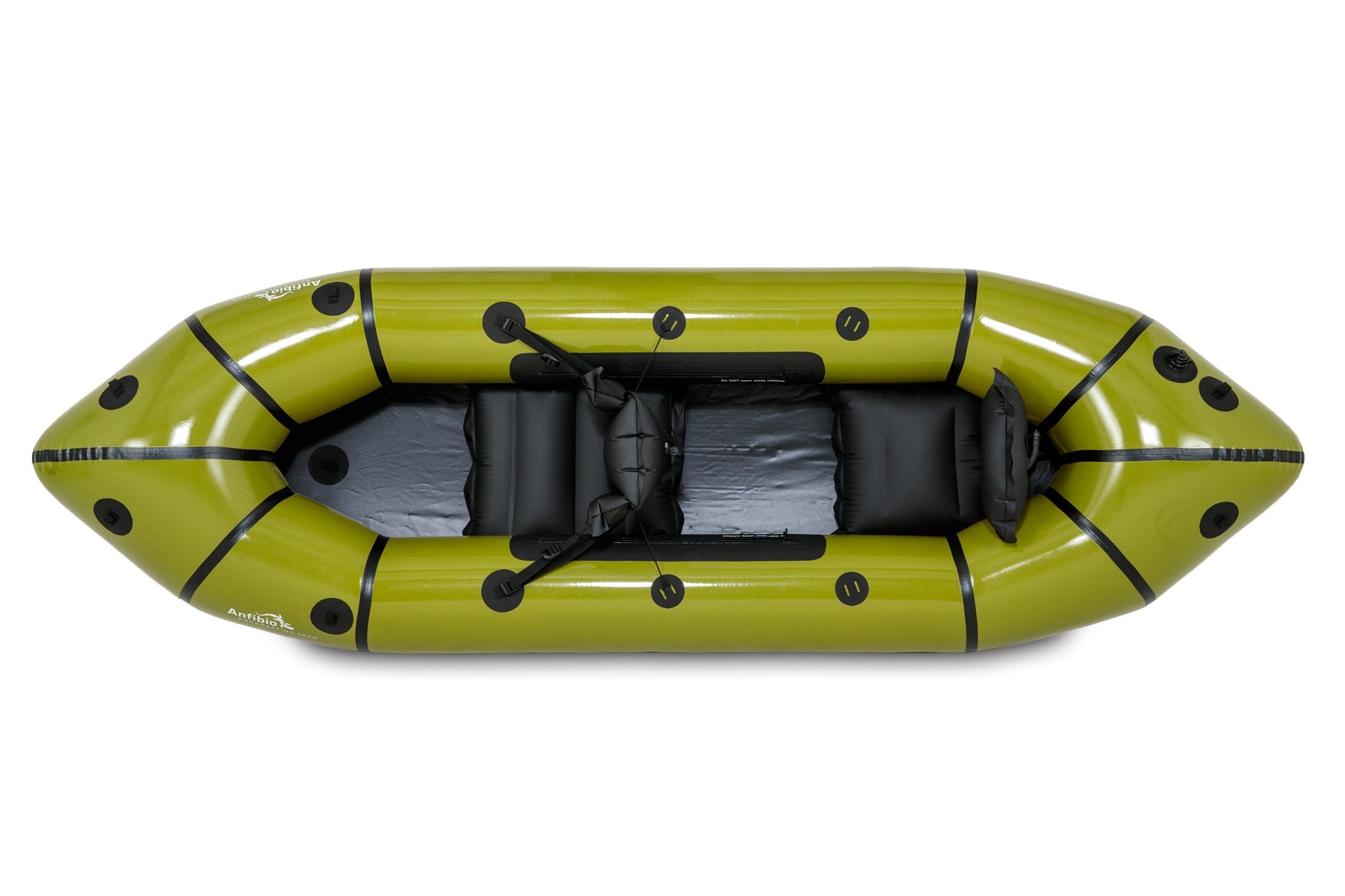 Anfibio Sigma TXL Packraft TXL + Fresh Green mit Tubebags u…