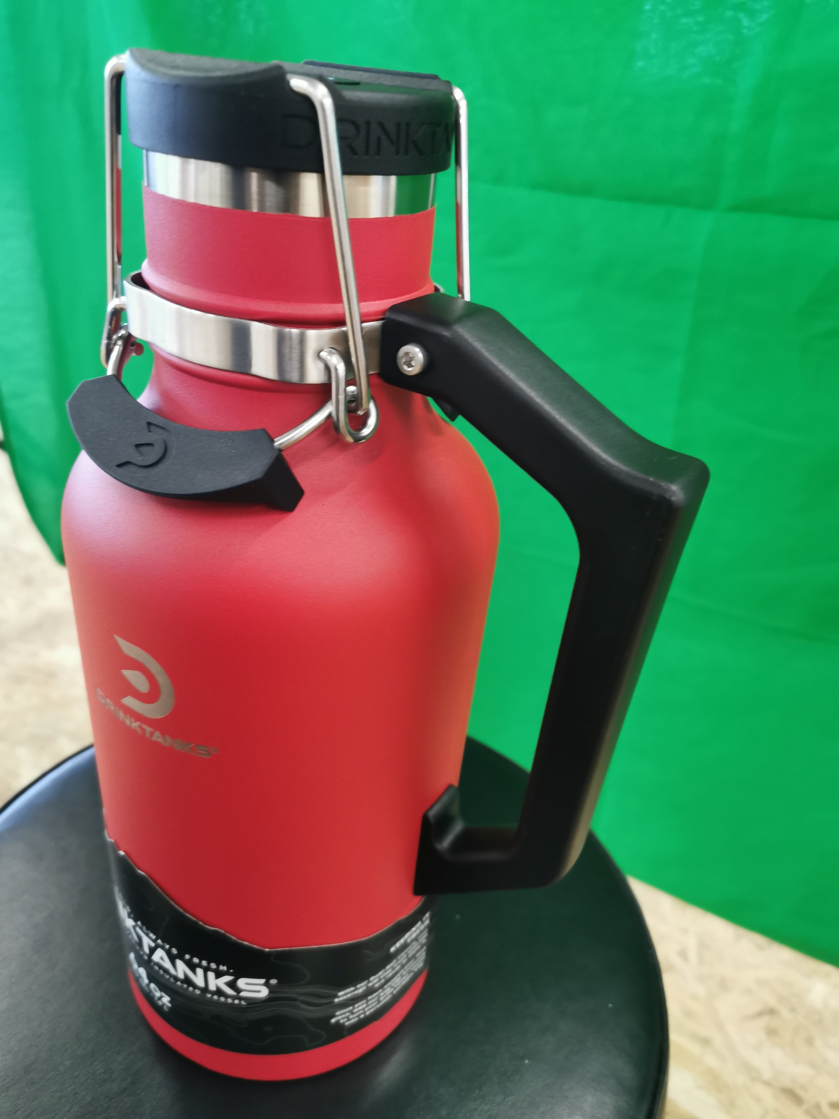 DrinkTanks 64oz, 1,9L Edelstahlflasche doppelwandig-Restpos…